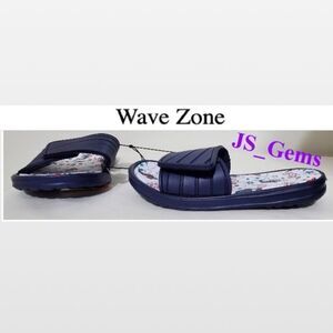 New Kid Girls USA Unicorn Blue Sandal Slide On Shoes